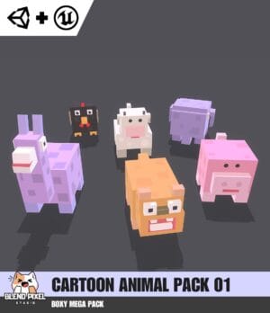 Cartoon Animal Pack 01