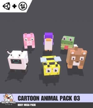 Cartoon Animal Pack 03