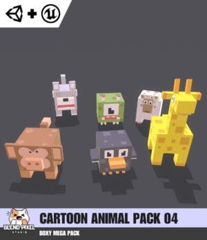 Cartoon Animal Pack 04